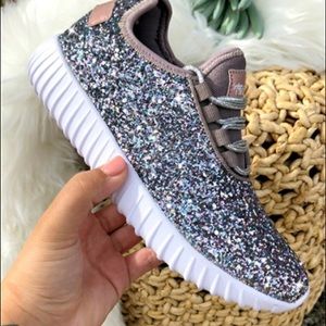 Mermaid Glitter Bomb Sneakers